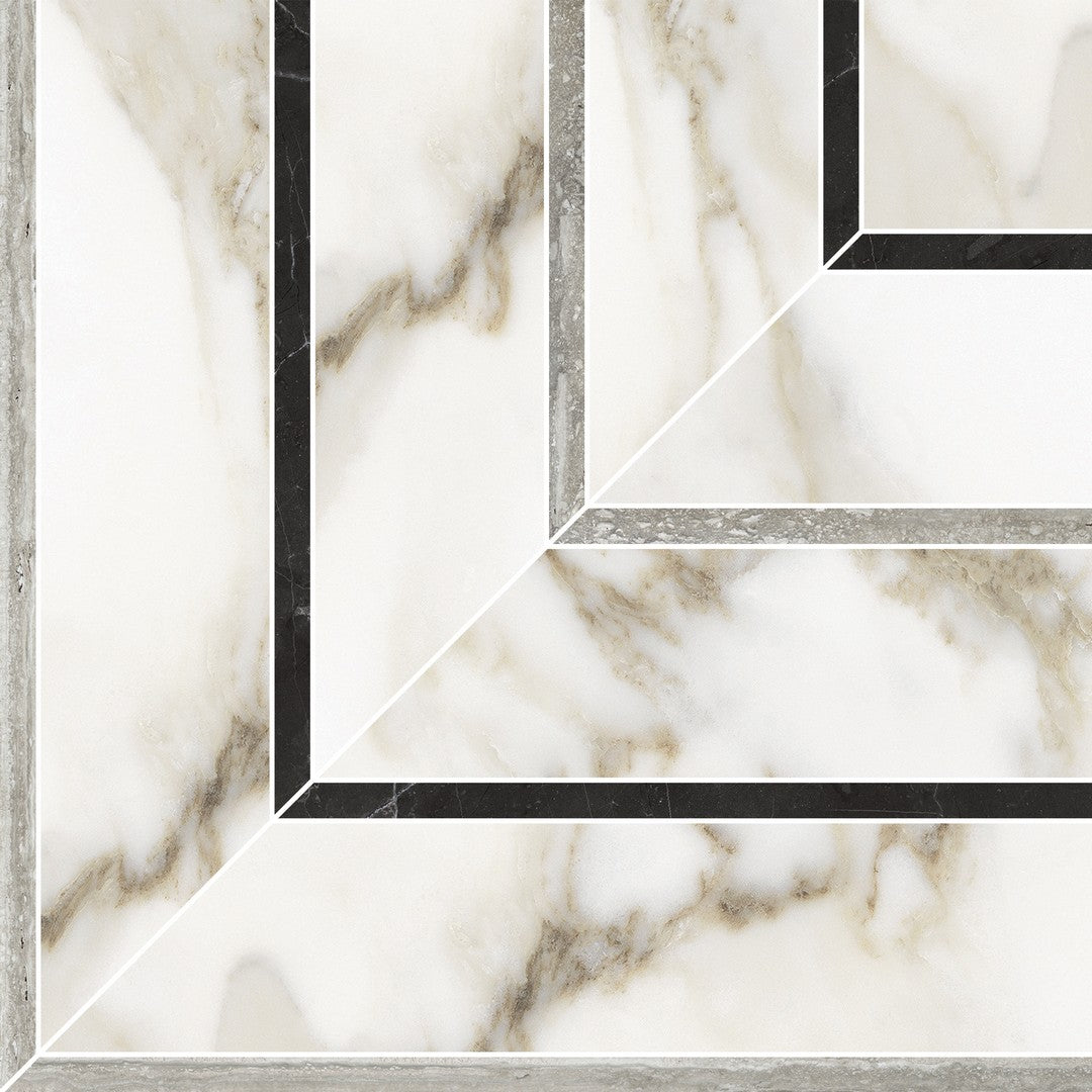 Tesoro 8" x 8" La Marca Rectified Matte Picco Porcelain Mosaic