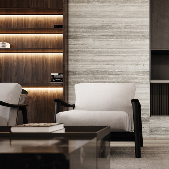 Tesoro-24-x-48-La-Marca-Rectified-Matte-Porcelain-Tile-Travertino-Instrata
