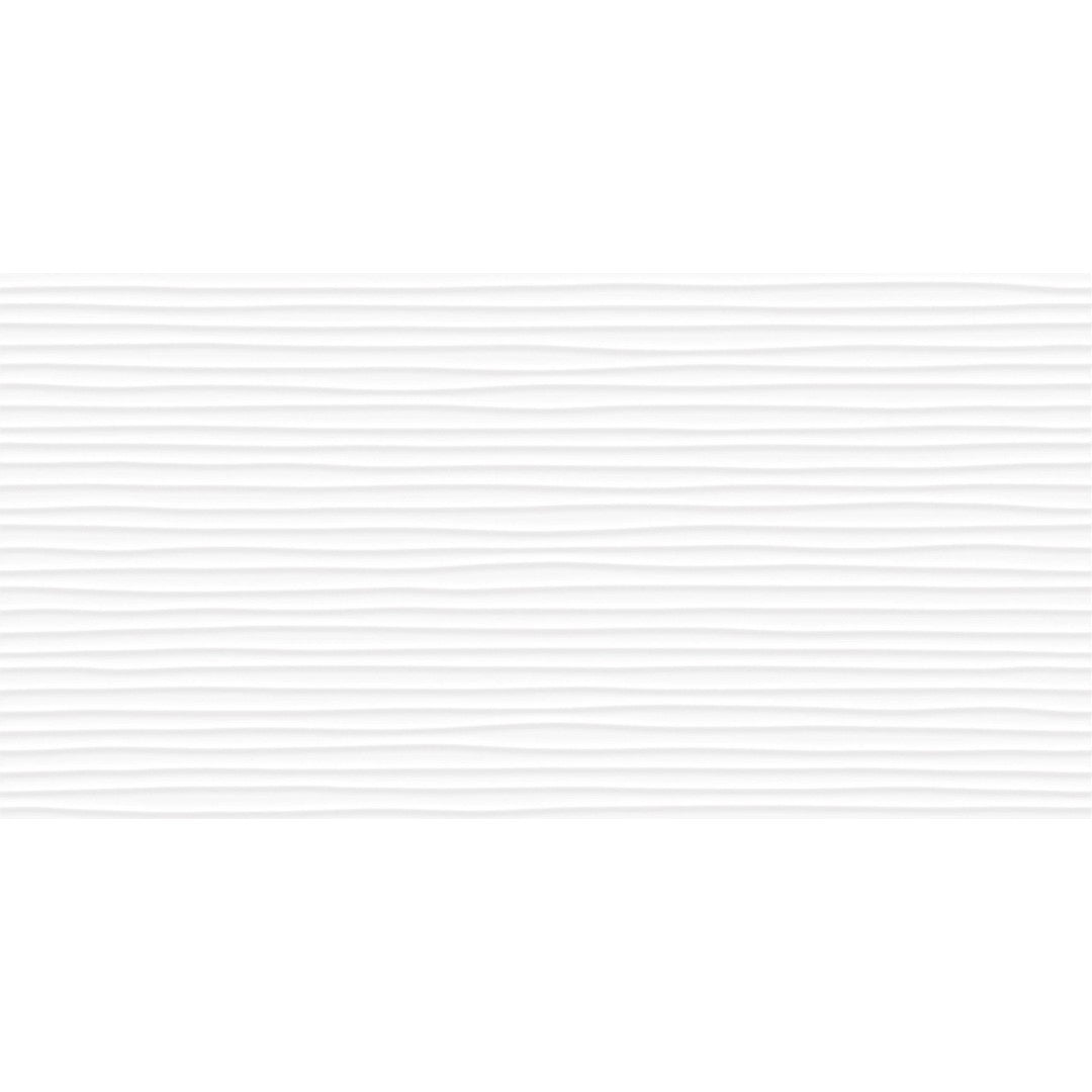 Tesoro 12" x 24" Linea Rectified Glossy Ceramic Wall Tile