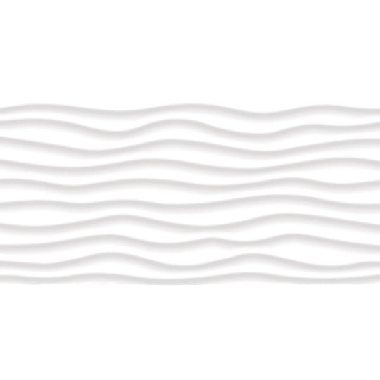 Tesoro 12" x 24" Linea Rectified Glossy Ceramic Wall Tile