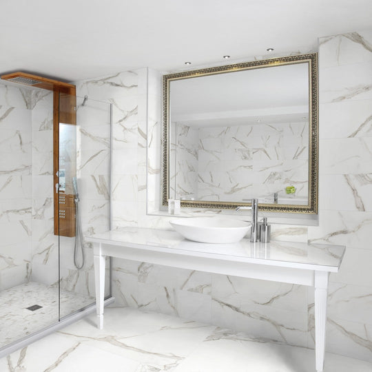 Tesoro-16-x-32-Mayfair-Rectified-Matte-Porcelain-Tile-Calacatta-Oro