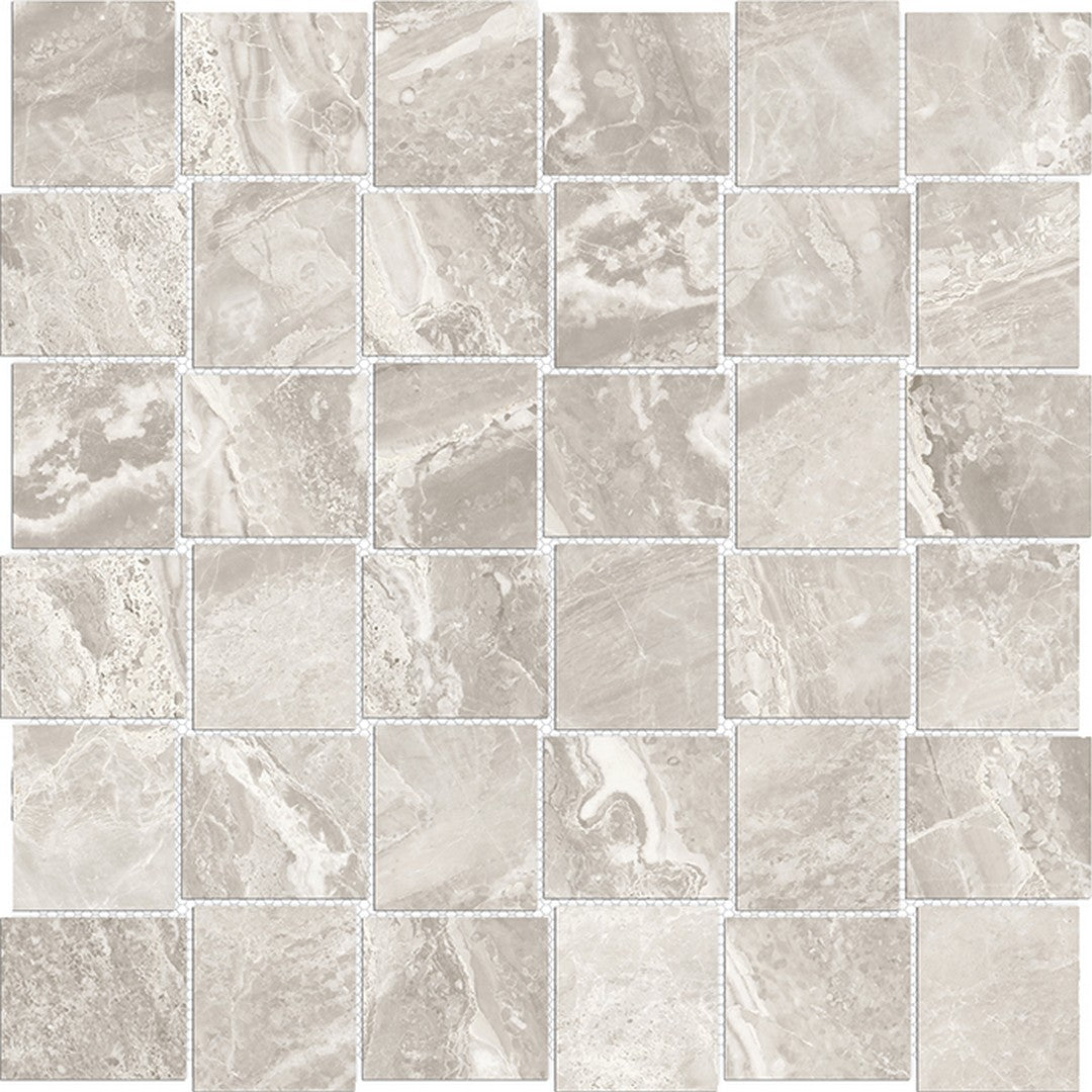Tesoro 11.75" x 11.75" Mayfair Rectified Matte Basketweave Porcelain Mosaic