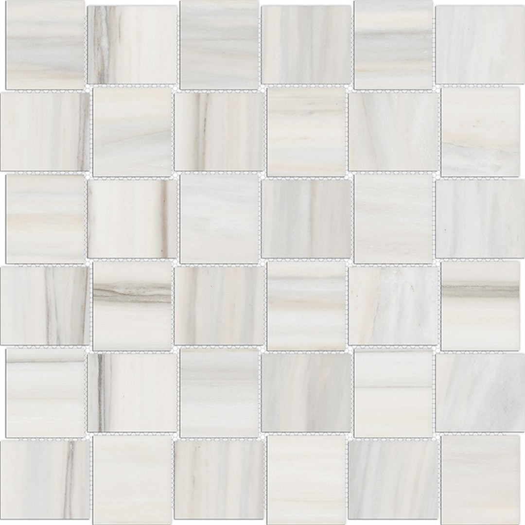 Tesoro 11.75" x 11.75" Mayfair Rectified Matte Basketweave Porcelain Mosaic
