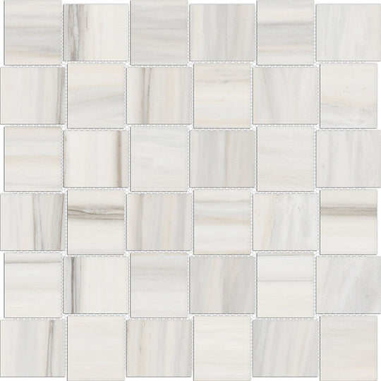 Tesoro 11.75" x 11.75" Mayfair Rectified Matte Basketweave Porcelain Mosaic