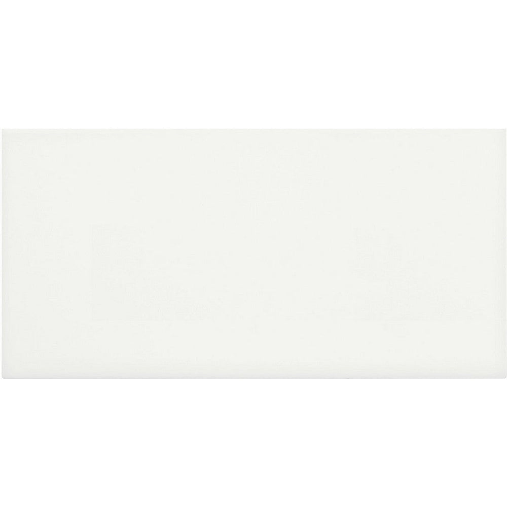 Tesoro 3" x 6" Soho Glossy Beveled Ceramic Wall Tile