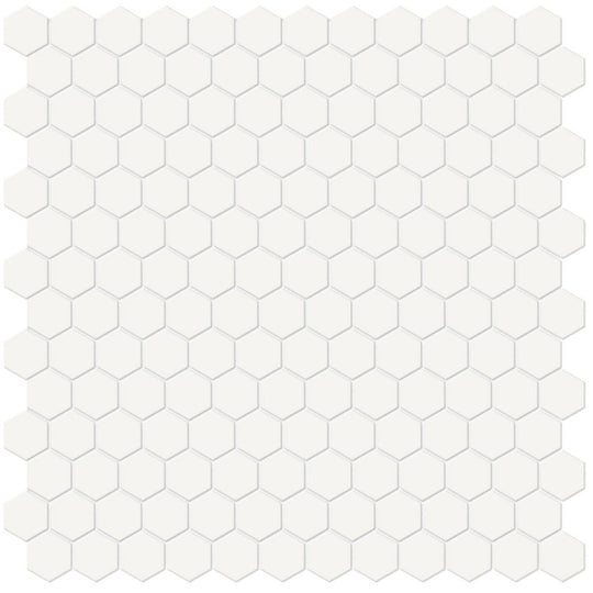 Tesoro 11.75" x 11.5" Soho Pressed Matte Porcelain 1" Hexagon Mosaic