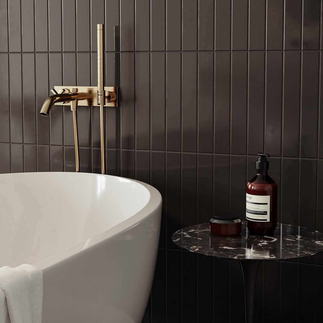 Tesoro-2-x-12-Soho-Pressed-Glossy-Ceramic-Wall-Tile-Retro-Black