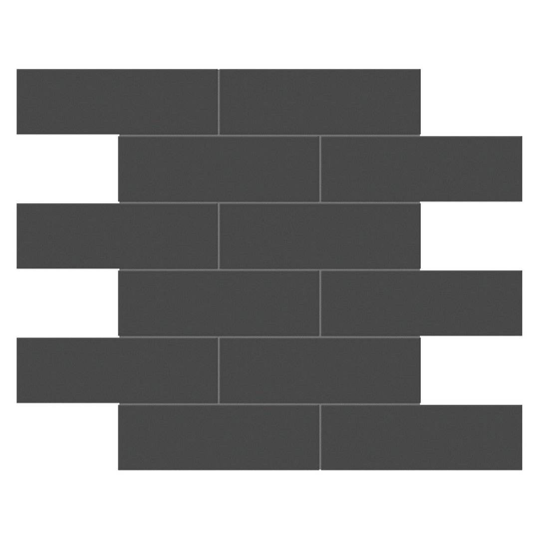 Tesoro 11.75" x 11.75" Soho Pressed Matte Porcelain Brick Mosaic