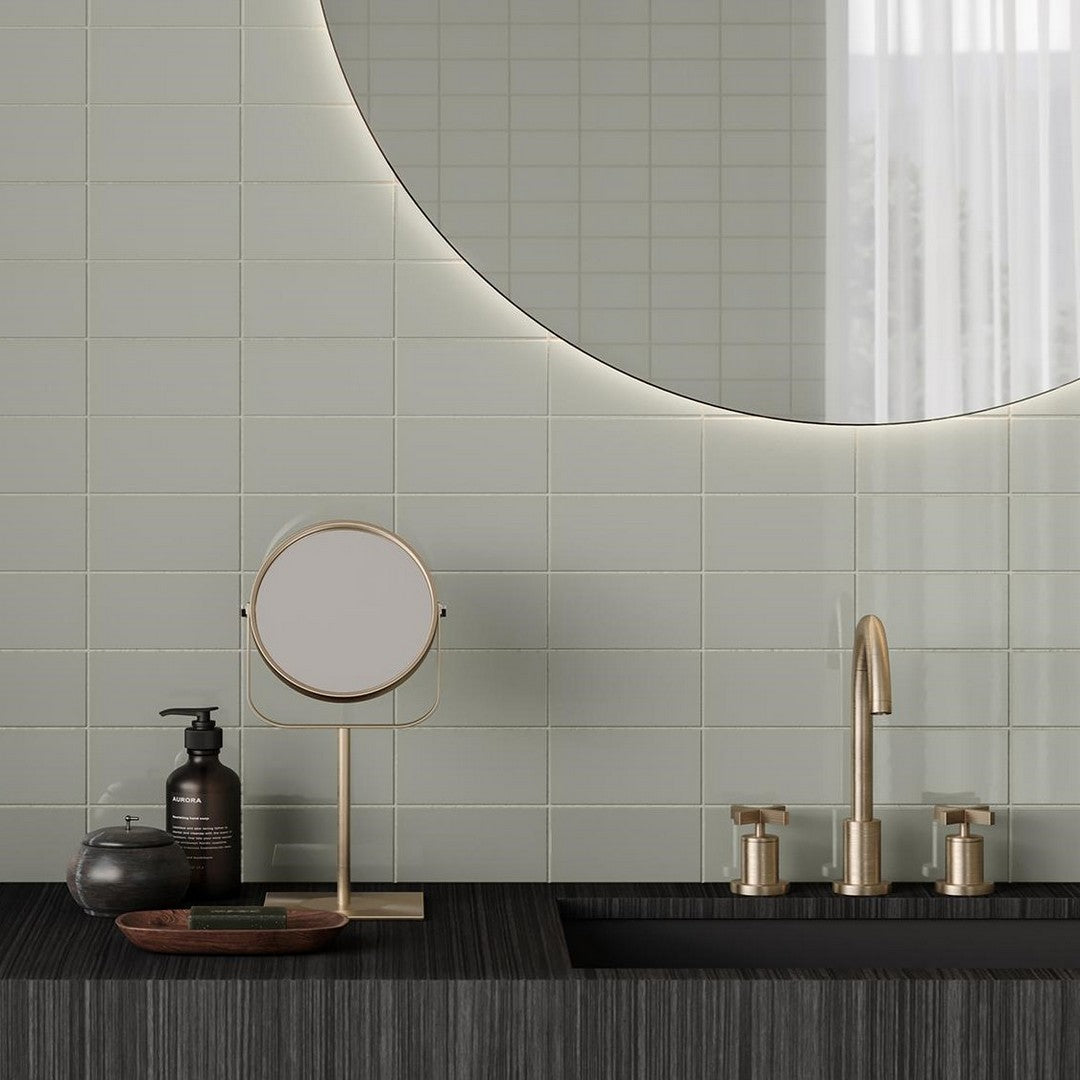 Tesoro-3-x-6-Soho-Pressed-Glossy-Ceramic-Wall-Tile-Soft-Sage