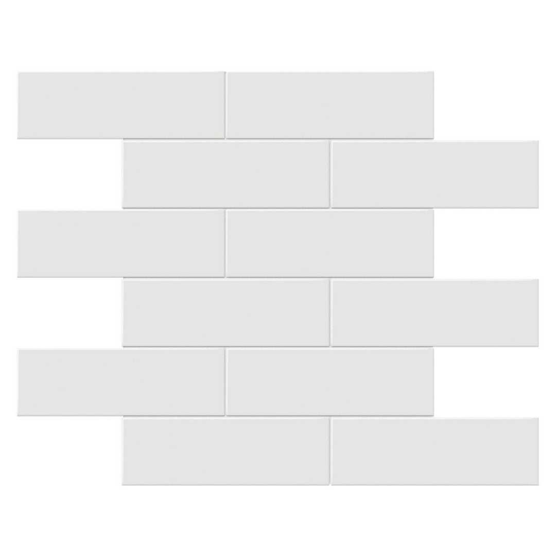 Tesoro 11.75" x 11.75" Soho Pressed Matte Porcelain Brick Mosaic