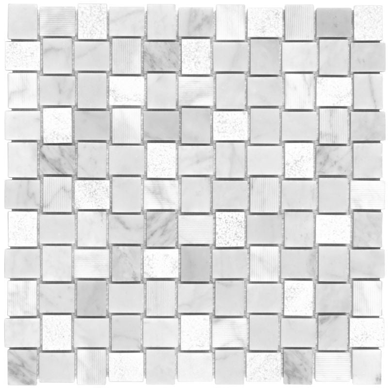 Anthology Casablanca 12" x 12" Basketweave Mosaic