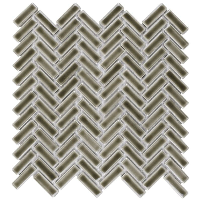 Anthology Foundations 12" x 12" Herringbone Mosaic