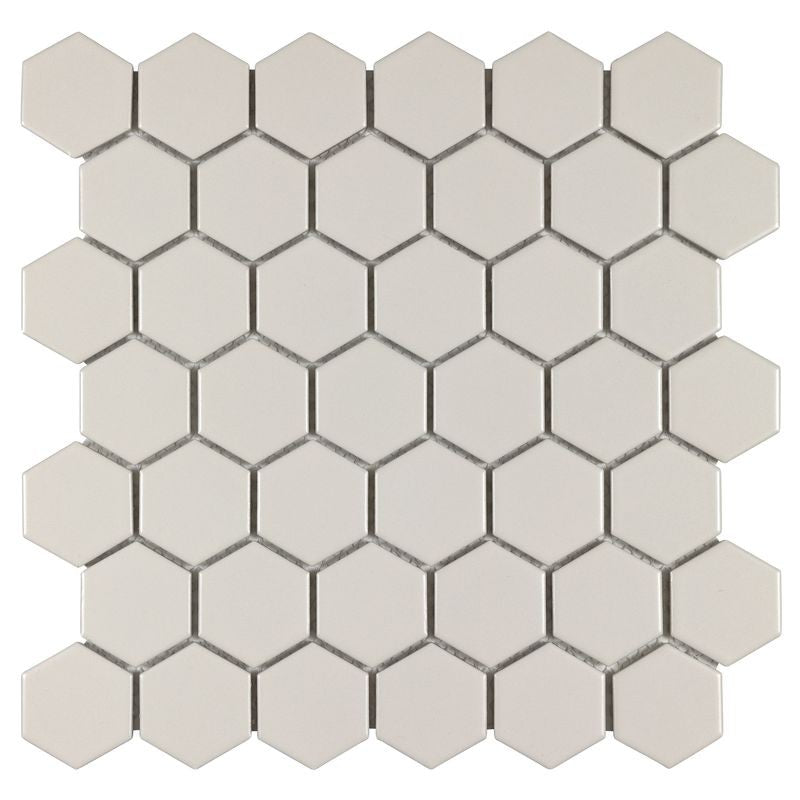 Anthology Porcelart 12" x 12" Hexagon Mosaic