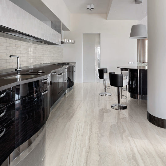 Tesoro-24-x-48-Memento-Rectified-Polished-Porcelain-Tile-Grey
