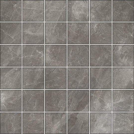 Tesoro 12" x 12" Nuance Rectified Polished Porcelain 2" Mosaic