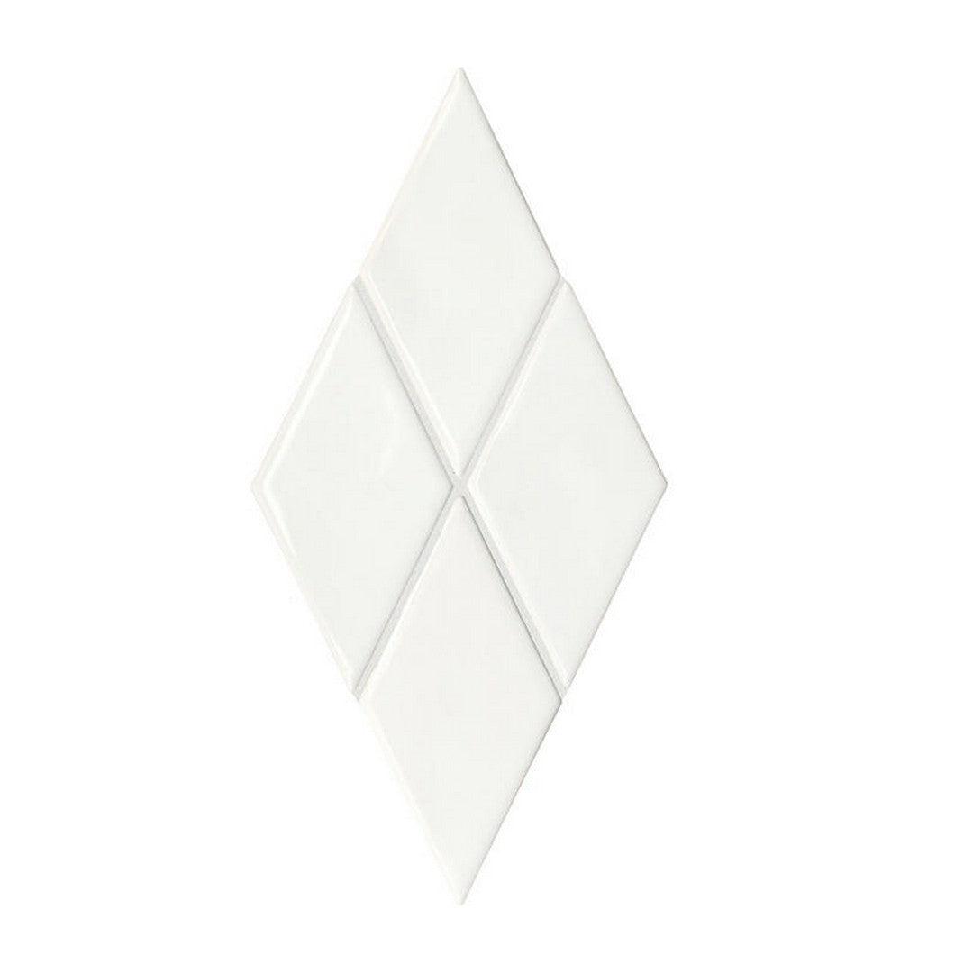 American Olean 3" x 6" Playscapes Glossy Ceramic Harlequin Wall Tile