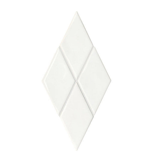 American Olean 3" x 6" Playscapes Glossy Ceramic Harlequin Wall Tile