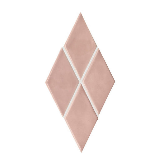 American Olean 3" x 6" Playscapes Glossy Ceramic Harlequin Wall Tile