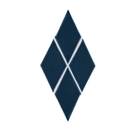 American Olean 3" x 6" Playscapes Glossy Ceramic Harlequin Wall Tile