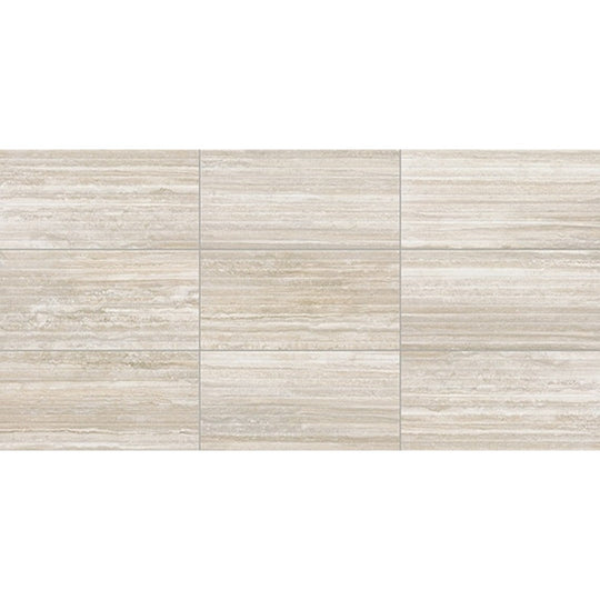 American Olean 12" x 24" Reservorio Matte Ceramic Fluted Wall Tile