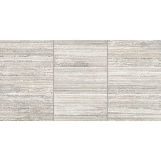 American Olean 12" x 24" Reservorio Matte Ceramic Fluted Wall Tile