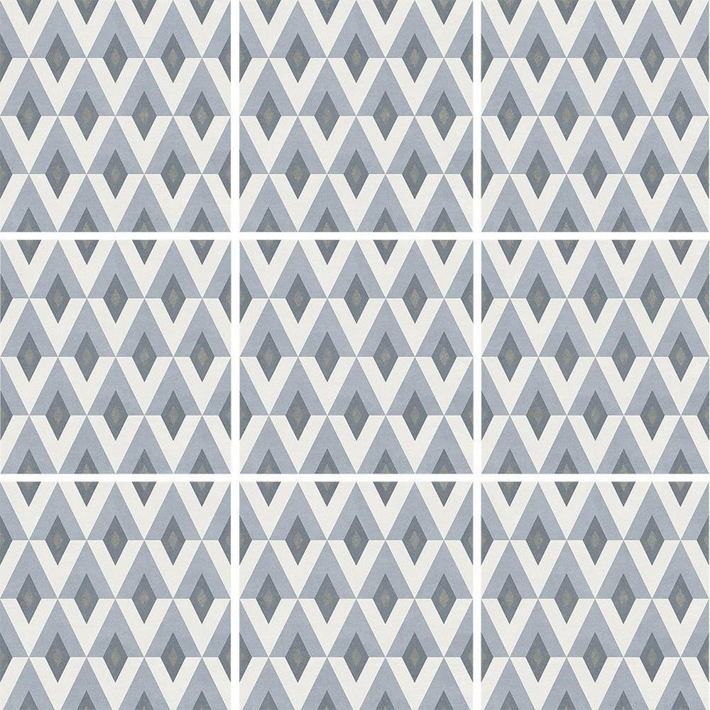 Tesoro 6" x 6" Fiore Directional Pattern Porcelain Tile