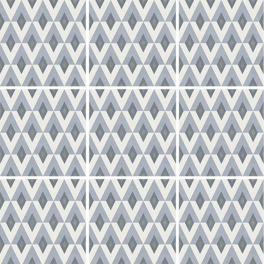 Tesoro 6" x 6" Fiore Directional Pattern Porcelain Tile
