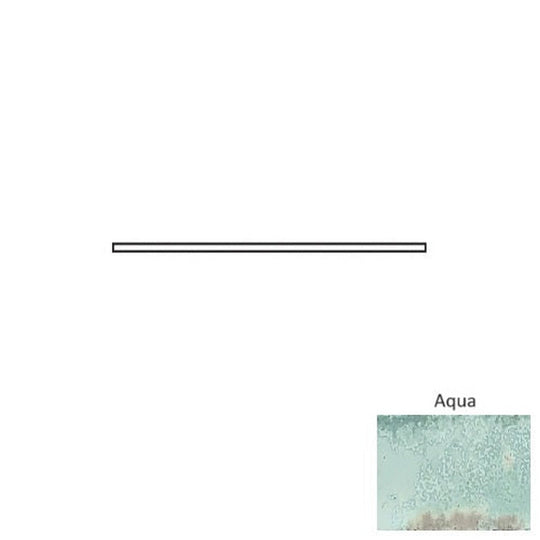 Tesoro 0.625" x 12" Grunge Pressed Ceramic Quarter