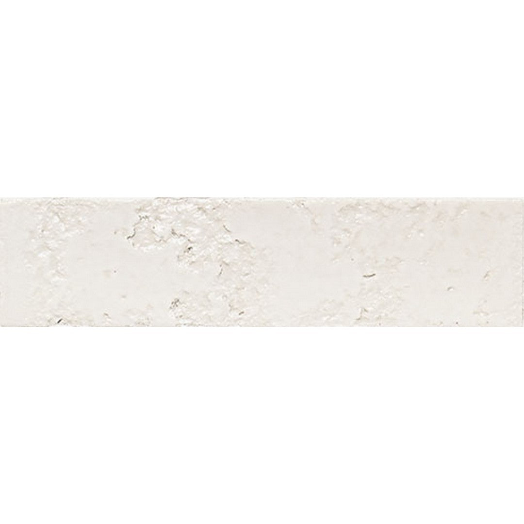 Tesoro 2.5" x 10" Pukka Pressed Glossy Painted Brick Ceramic Wall Tile