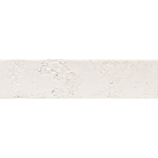 Tesoro 2.5" x 10" Pukka Pressed Glossy Painted Brick Ceramic Wall Tile