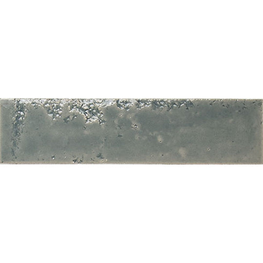 Tesoro 2.5" x 10" Pukka Pressed Glossy Painted Brick Ceramic Wall Tile