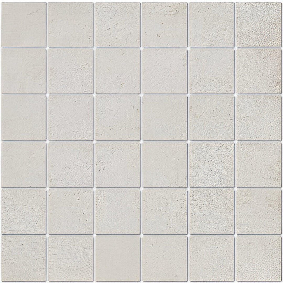 Panaria Ceramica 12" x 12" Home Rectified Natural Porcelain 2.4" Mosaic