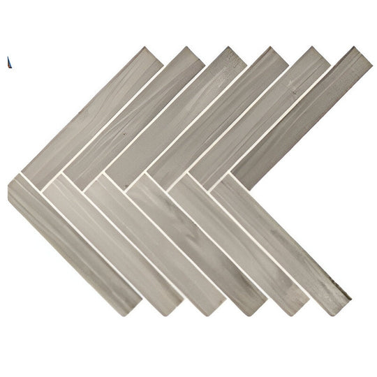 Panaria Ceramica 10" x 24" Life Rectified Anti Slip Herringbone Porcelain Tile