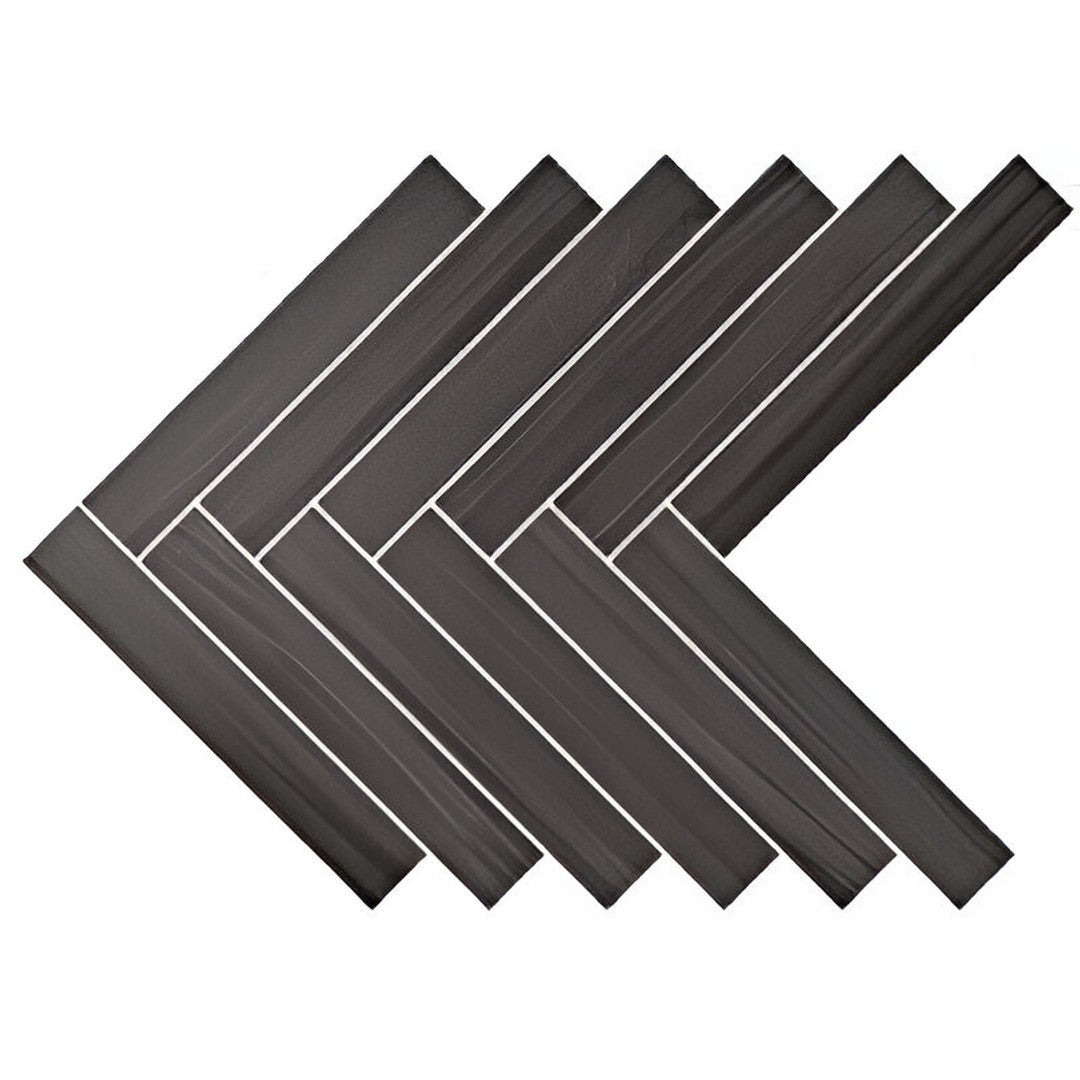 Panaria Ceramica 10" x 24" Life Rectified Anti Slip Herringbone Porcelain Tile