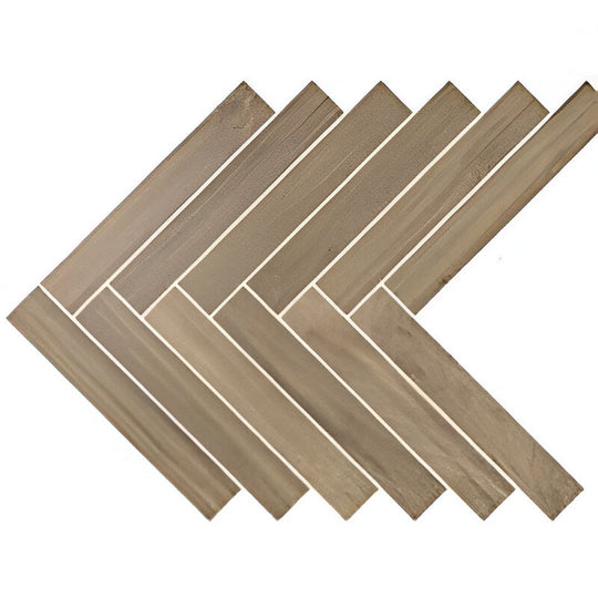 Panaria Ceramica 10" x 24" Life Rectified Anti Slip Herringbone Porcelain Tile