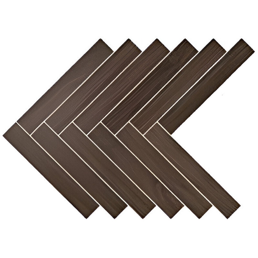 Panaria Ceramica 10" x 24" Life Rectified Anti Slip Herringbone Porcelain Tile