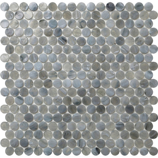 MiR Alma Glamour Ronda Glossy 12.2" x 12.2" Glass Mosaic