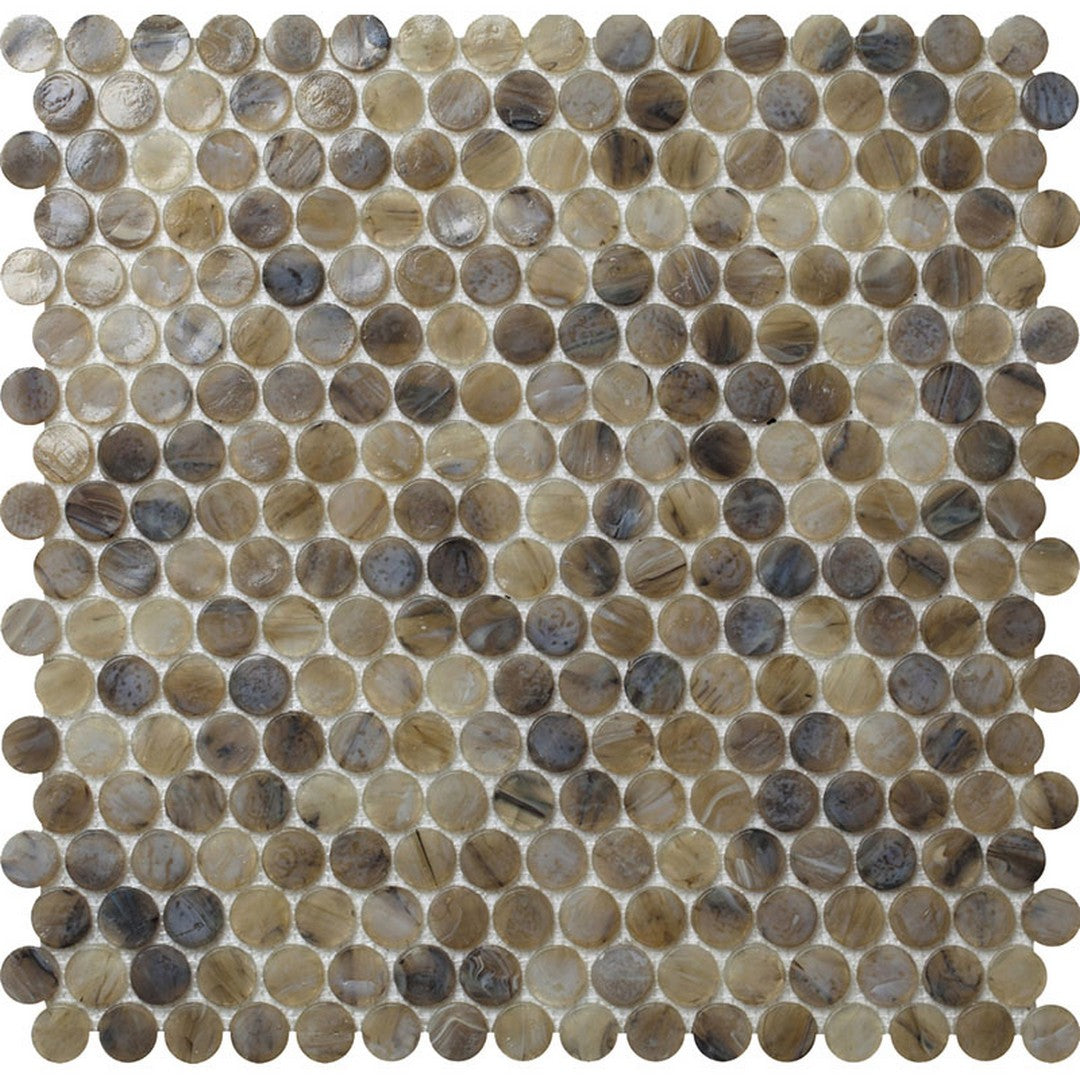 MiR Alma Glamour Ronda Glossy 12.2" x 12.2" Glass Mosaic