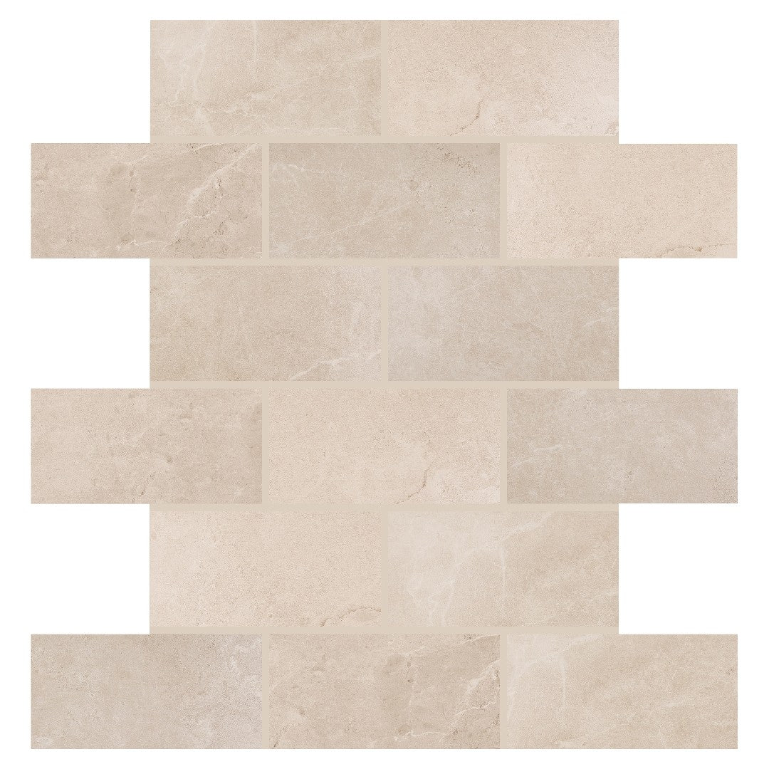 Daltile-Advantage-12-x-12-Matte-Ceramic-2x4-Brick-Joint-Mosaic-Renoir-Grey