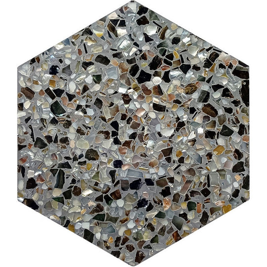 MiR Aquaterra 7.9" x 9" Natural Stone Mosaic Glossy