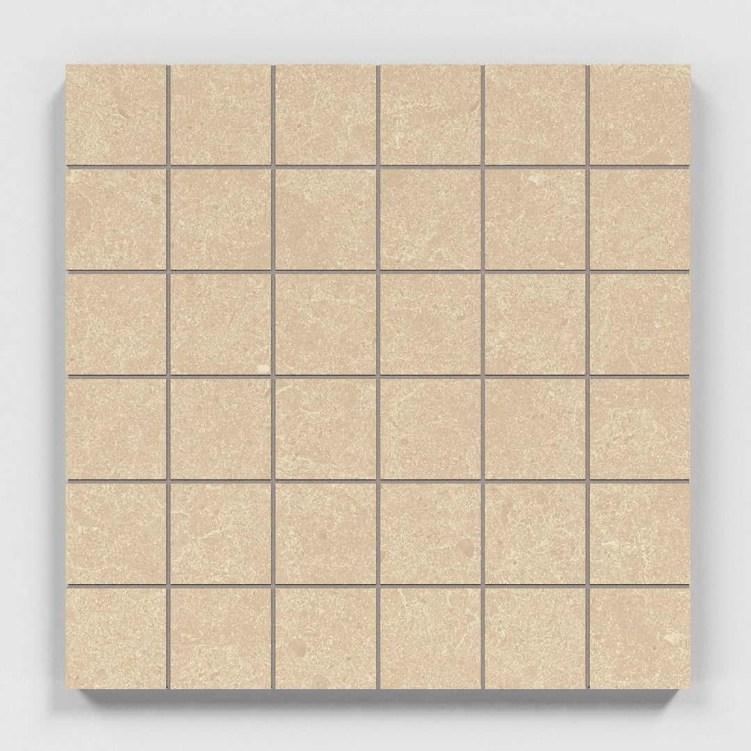 Crossville 12" x 12" Argent 2.0 Unpolished Porcelain 2" Stacked Mosaic