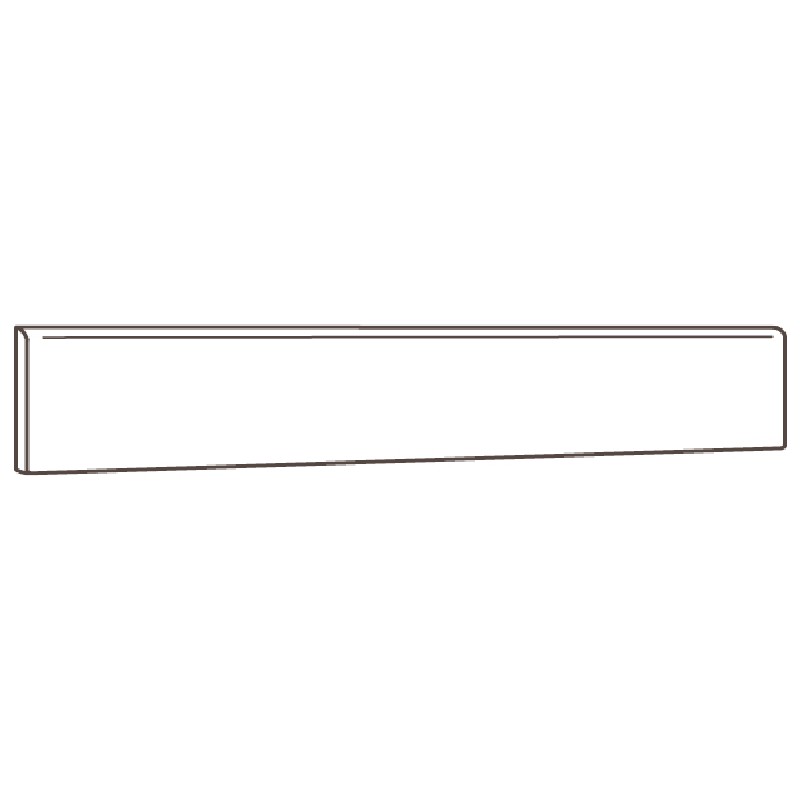 Crossville 4" x 24" Argent 2.0 Unpolished Porcelain Bullnose