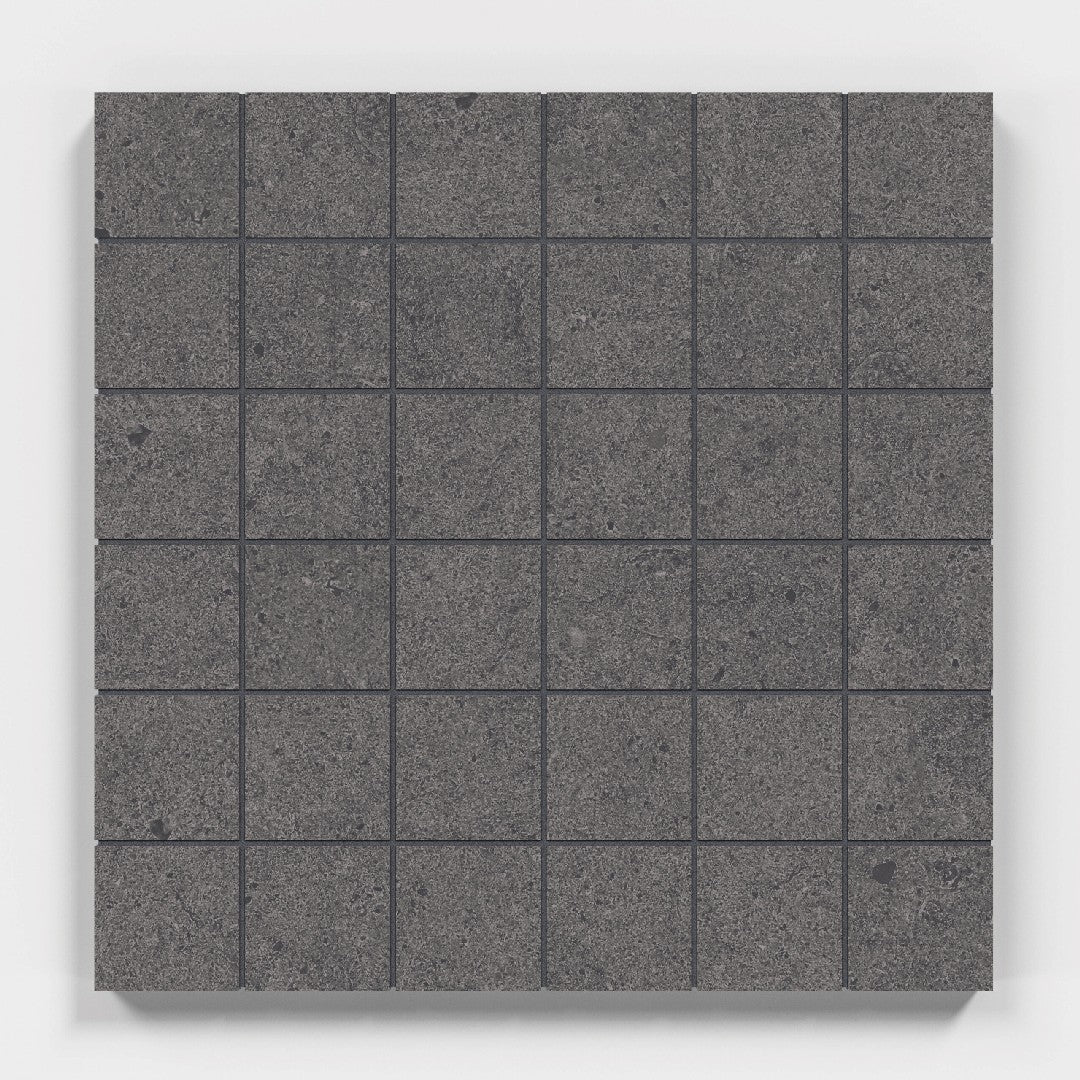 Crossville 12" x 12" Argent 2.0 Unpolished Porcelain 2" Stacked Mosaic