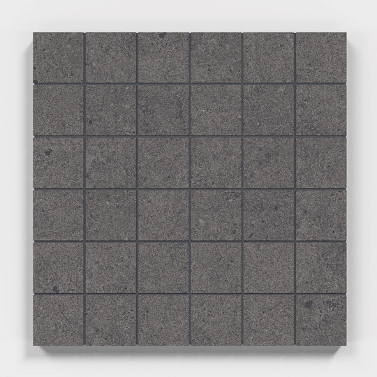 Crossville 12" x 12" Argent 2.0 Unpolished Porcelain 2" Stacked Mosaic
