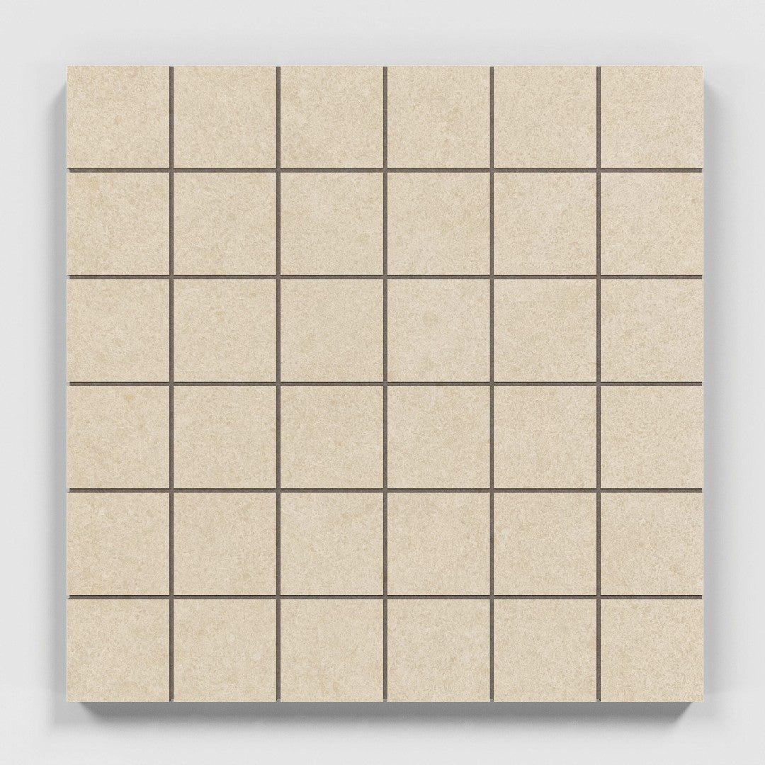 Crossville 12" x 12" Argent 2.0 Unpolished Porcelain 2" Stacked Mosaic