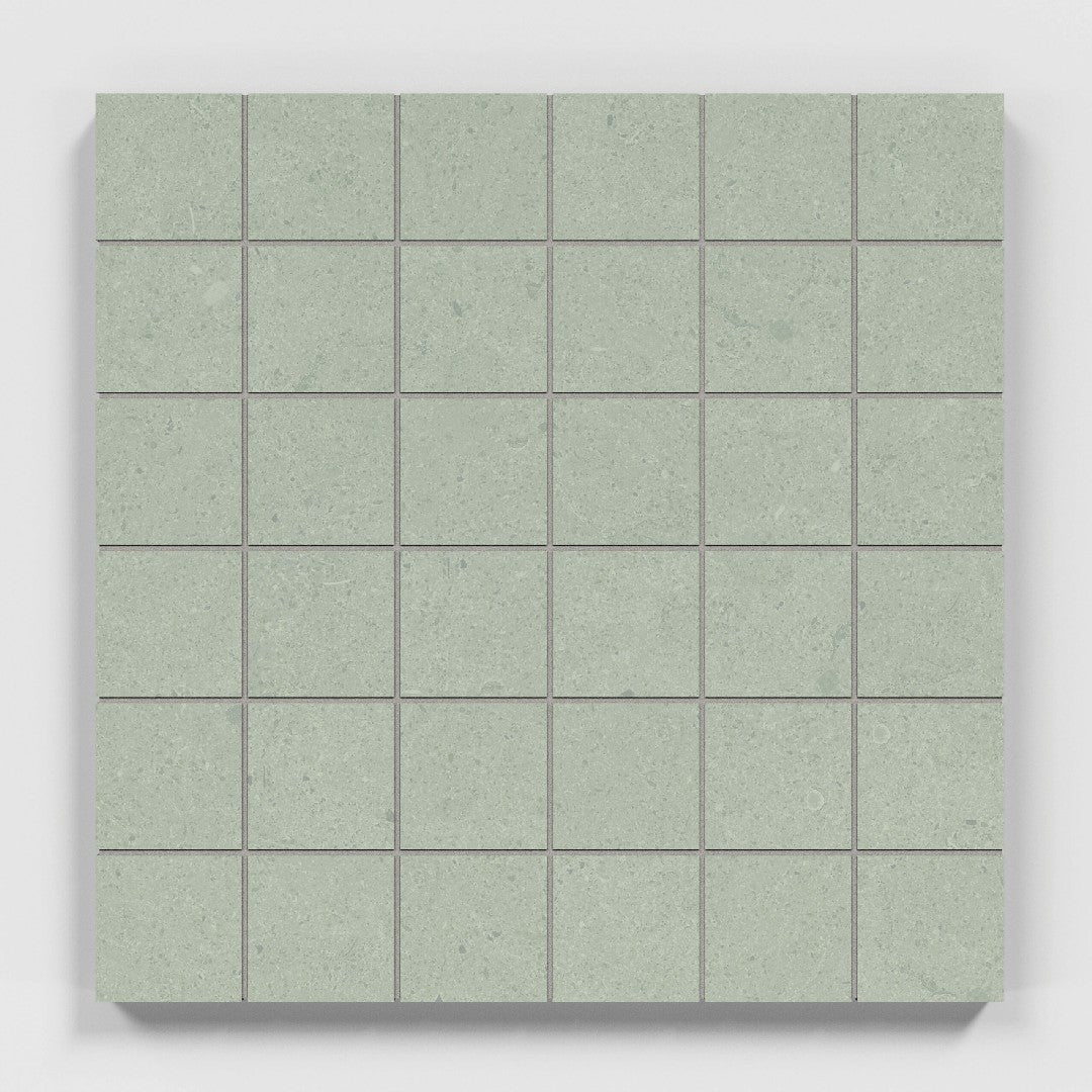 Crossville 12" x 12" Argent 2.0 Unpolished Porcelain 2" Stacked Mosaic