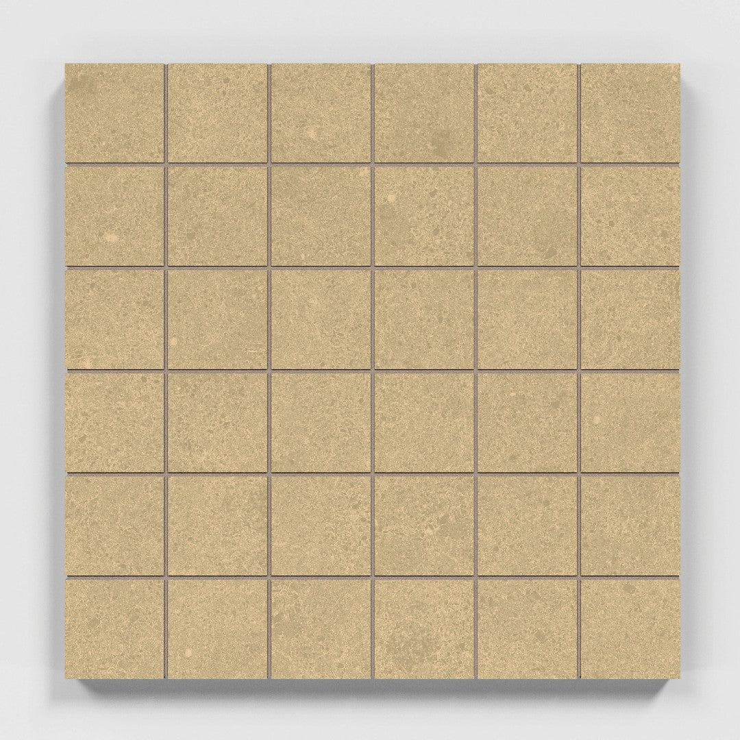 Crossville 12" x 12" Argent 2.0 Unpolished Porcelain 2" Stacked Mosaic