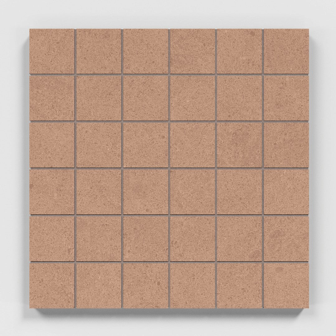 Crossville 12" x 12" Argent 2.0 Unpolished Porcelain 2" Stacked Mosaic