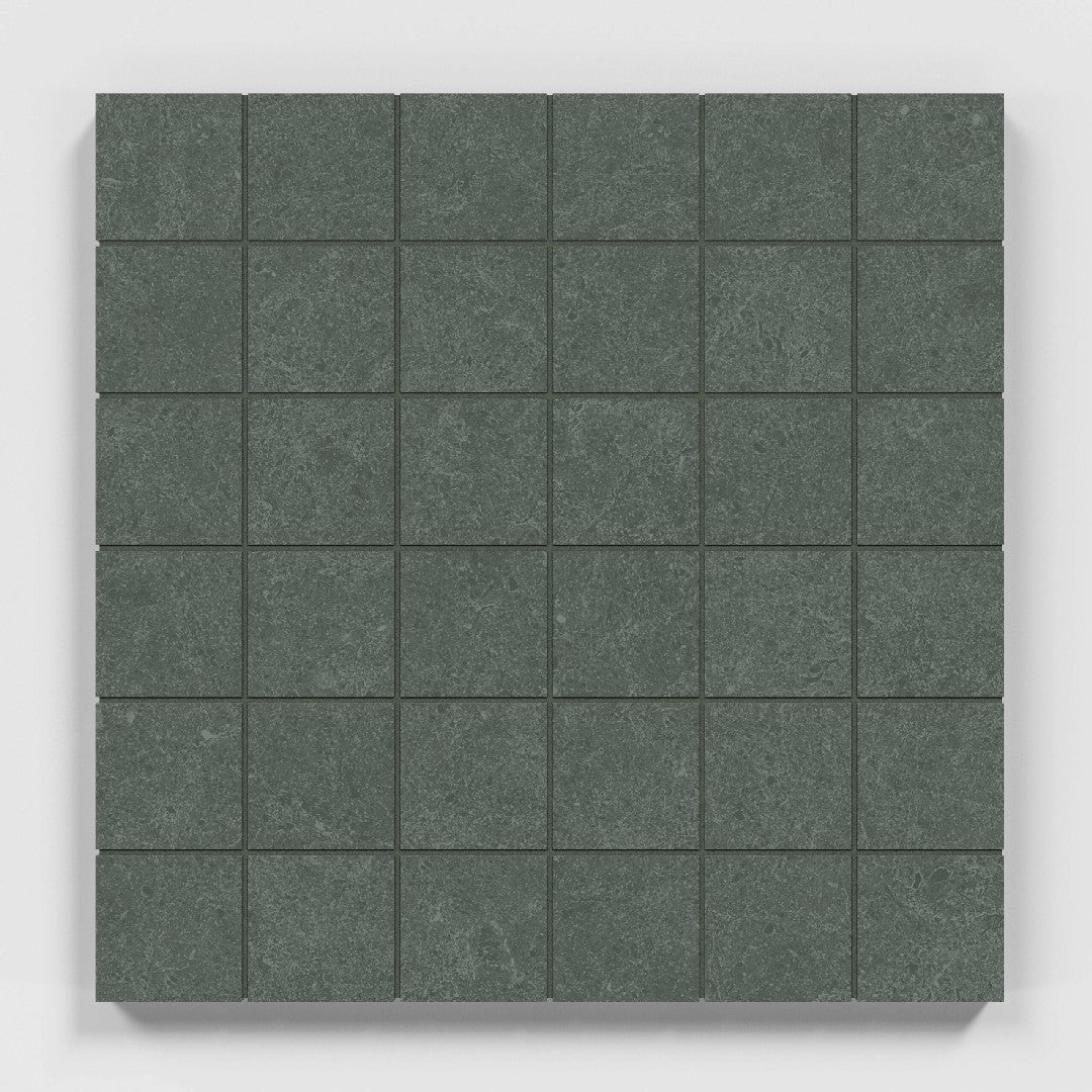 Crossville 12" x 12" Argent 2.0 Unpolished Porcelain 2" Stacked Mosaic