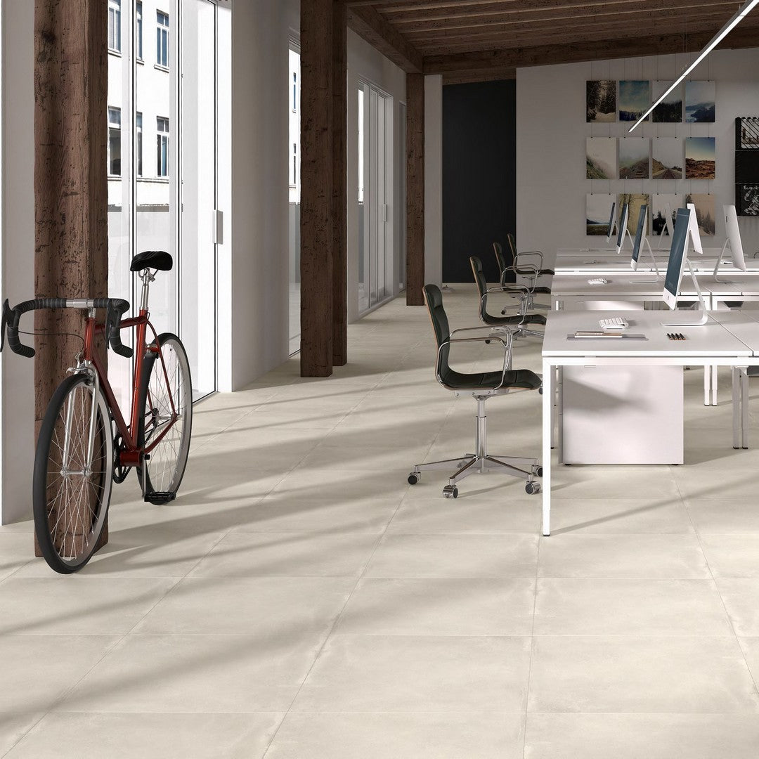 Tesoro-24-x-24-Powder-Pressed-Matte-Porcelain-Tile-Snow-A